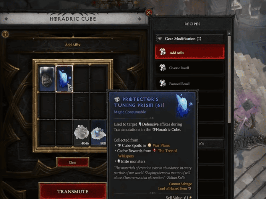 Гайд по крафту в Diablo 4: Хорадримский куб для новичков