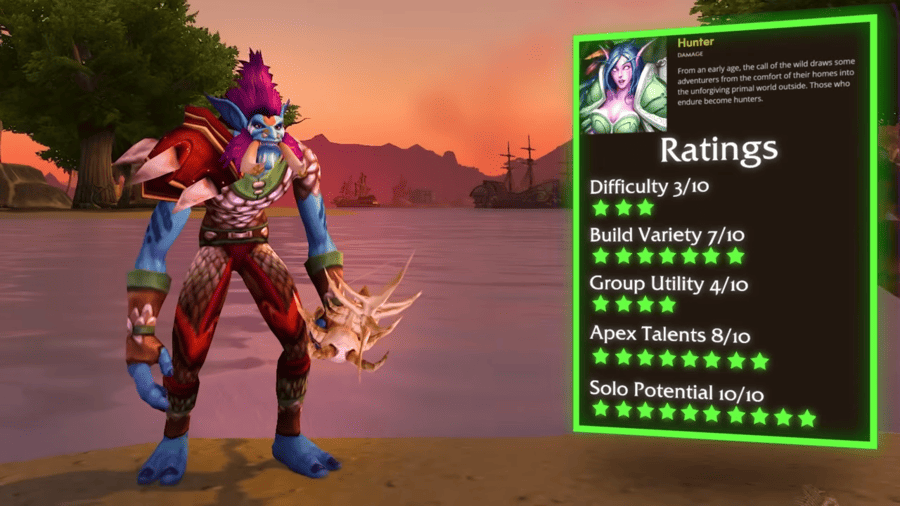 Гайд по выбору класса в World of Warcraft: Midnight для новичков