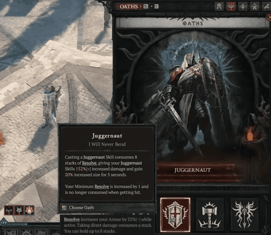 Гайд на Clash Паладина в Diablo IV: Сборка через Натиск