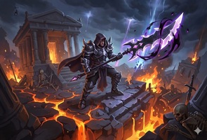 Гайд на Глефу Разлома в Albion Online: Оружие судного дня