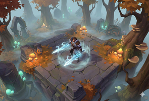 Парные призрачные клинки в Albion Online